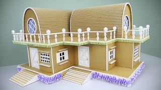 Cardboard House #25  🏘️ Building A Beautiful Villa (dreamhouse) | see and do