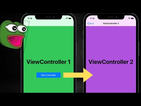 How to open a new view with a button programatically (UIKit, Swift 2023)