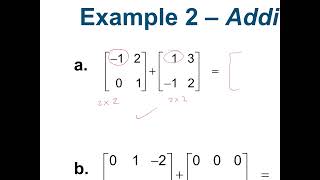 03.31 MFCA 11.1-11.2 Matrices and Operations with Matrices