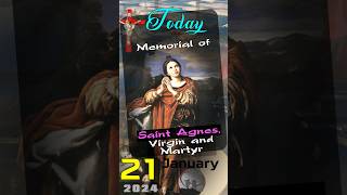 #today- #memorial of #Saints Agnes, Virgin and #martyr #catholic  #faith #italy #rome