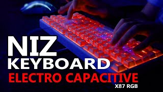 The best Keyboard in 2022  - NIZ Electro Capacitive RGB Keyboard Review -