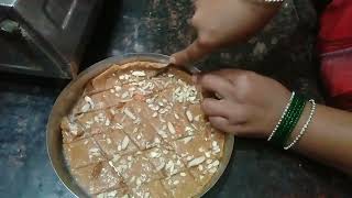 पाक न बनवता  करुन पहा ही हेल्दी शेंगदाणा बर्फी उपवासा  साठी/peanut barfi / khandesh masala kitchen