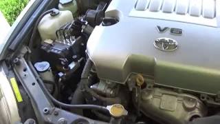 2006 Toyota Avalon 3.5L Thermostat and Flush Part 1