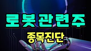 종목진단1] 1/4 로봇 관련주 : 레인보우로보틱스, 두산로보틱스, 에스비비테크, 우림피티에스, 에스피지, 로보티즈