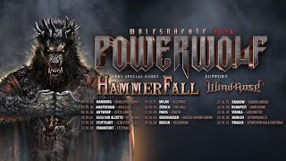 Windrose/Hammerfall/Powerwolf/Berlin/19.10.2024/Wolfsnächte Tour 2024