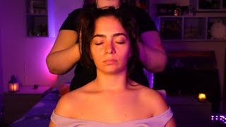 ASMR ITA🔥✨Seduta di relax con grattini e massaggi😴