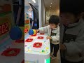 shorts もぐら叩き。若干反応遅いですけど２歳の息子は今日も頑張ってます。