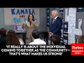 WATCH: Kamala Harris And Tim Walz Meet Campaign Volunteers And Staff In Phoenix, Arizona