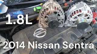 2013-2019 Nissan Sentra 1.8L Alternator Replacement