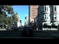 Driving in Sacramento downtown