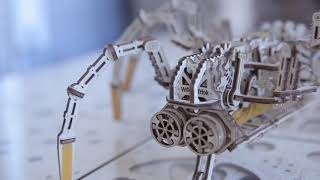 Wood Trick 'Space Spider' 3D puzzle Wooden Model KIT