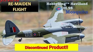 Remaiden the Hobbyking Havilland DH.98 Mosquito that has been dormant for ages!