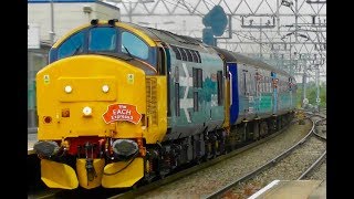 DRS 37405 + 37409 At Cheshunt And Stratford On The Each Express 3 - Saturday 18th May 2019