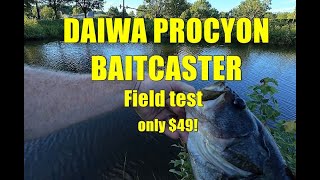 Daiwa Procyon baitcaster field test