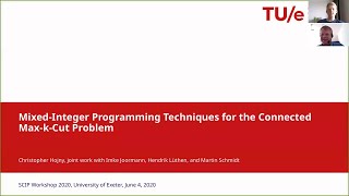 Mixed-Integer Programming Techniques for the Connected Max-k-Cut Problem