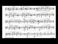 Francis Poulenc - Sarabande for Guitar (1960) [Score-Video]