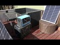 testing solar panels on the bluetti eb200p allpowers 200 watt renogy 50 watt and no name 100 watt