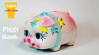 Vintage Piggy Bank 古董 豬公撲滿 發大財 │Toy Cupid 非主流の奢