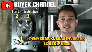 KULKAS INVERTER LG KEDIP 6 | PENTING !!!