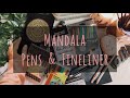 Mandala Art Supplies || Mandala Pens & Fineliners  #mandalaartsupplies #mandalapens