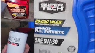 GMC With A Motorcraft Filter and Walmart SuperTech Oil - Best Filter You can put on a Chevy - MMO