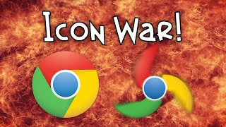 Icon War Animation! - A Battle Fight With Crashing Icons!