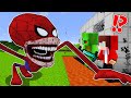 The Most Secure House vs SPIDERMAN TAPES - Minecraft gameplay by Mikey and JJ (Maizen Parody)