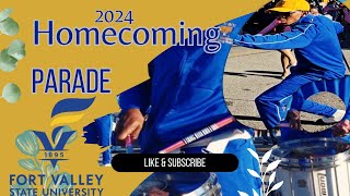 Fort Valley State University || Homecoming Parade || (10.12.24)