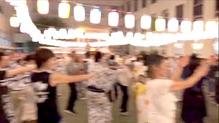 少年八木節（踊り手アングル） 盆踊り　東京駅近辺　八丁堀納涼大会 20230831