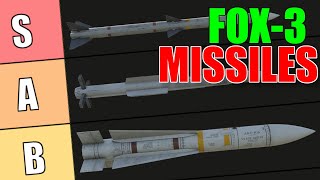 Ranking EVERY Fox-3 Missile in War Thunder