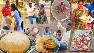 eating show | Mela me masti | my family today pizza 🍕 chole bhature eating | mukbang chole bhature