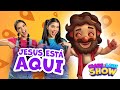 JESUS ESTÁ AQUI - Clari & Lari SHOW - Música Gospel Infantil