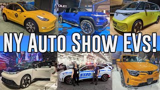 2022 New York Auto Show EVs - VinFast, ID.Buzz, F-150 Lightning, SIlverado, and more!