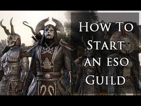 ESO | How to create a guild! ESO | How to create a guild!
