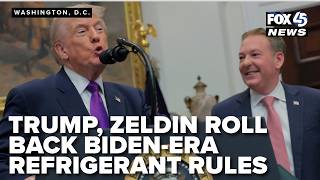 Trump to roll back Biden-era refrigerant rules to lower grocery costs