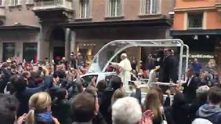 Pope Francis in Bologna 01/10/2017