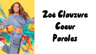 Zoé Clauzure - Coeur (paroles)