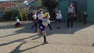 【三郷市】園庭遊びでのドッジボール【幼稚園】みさと幼稚園