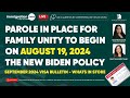 Parole in Place for Family Unity to Begin on August, 19, 2024 The New Biden Policy