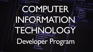 NMC Computer Information Technology - Developer Program