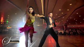 SODC2019 Latin Samba show by Stefano Di Filippo \u0026 Dasha Chesnokova