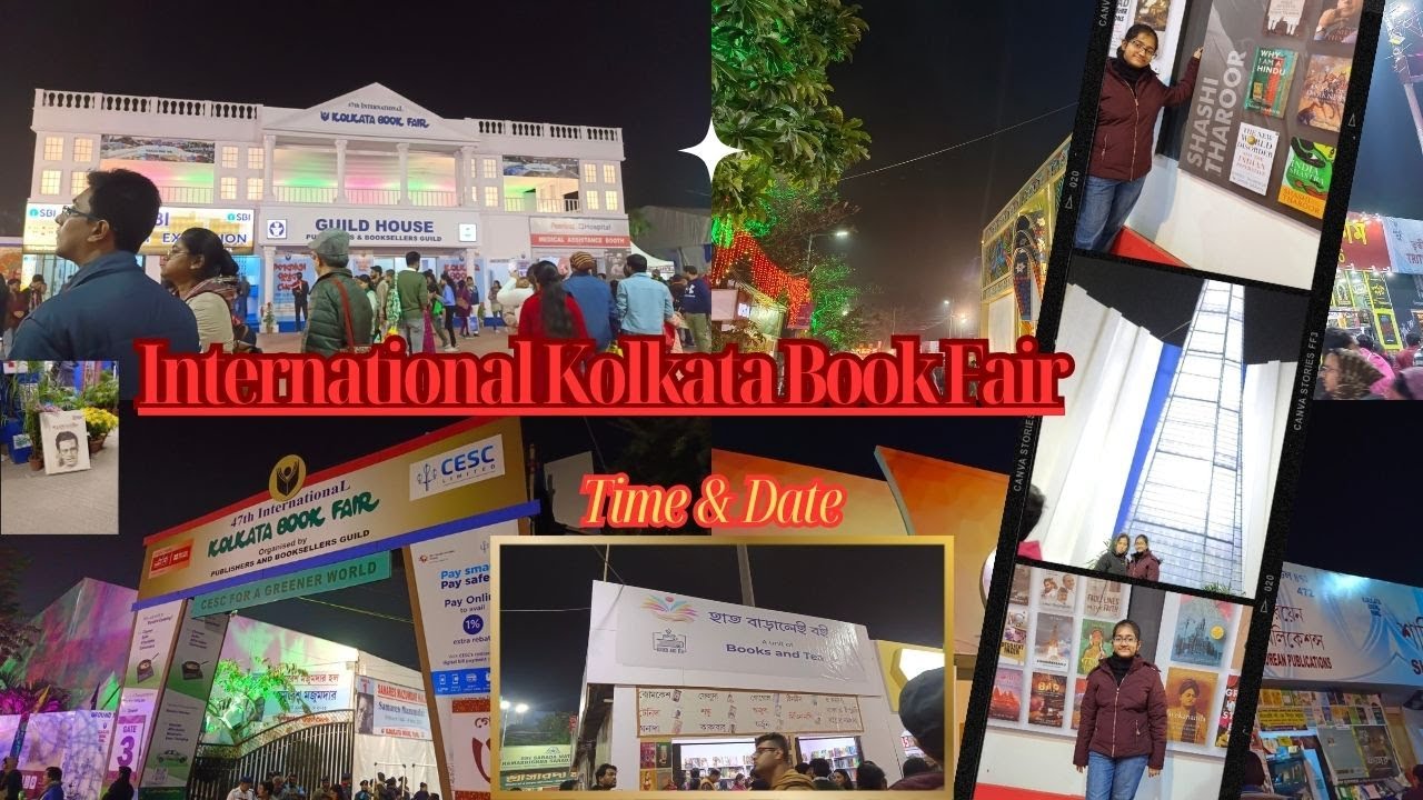 Kolkata 47th International Book Fair 2024 || Tour || Shreya - YouTube