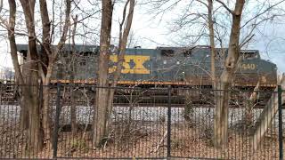 Freight TRAINS in American Backyard