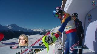 Ladies Slalom Race 1 2017 FIS Alpine World Ski Championships, St. Moritz