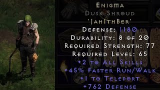 NECRO SUMMONER WITH ENIGMA GAMEPLAY / FARM ROUTE / DIABLO 2 RESSURECTED