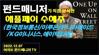 애플페이수혜주(한국정보통신/이루온/나이스정보통신/KG이니시스/위니아에이드/에이택티앤 등)