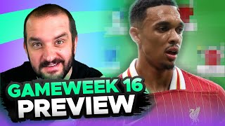 WHICH LIVERPOOL 3 🤔 | FPL GAMEWEEK 16 PREVIEW | Fantasy Premier League Tips 2024/25