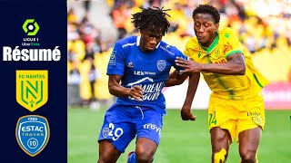Nantes vs Troyes 2-0 Résumé - Ligue 1 Uber Eats 2021 - 2022