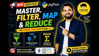 Filter, Map & Reduce in Python – FAST & EASY! 🚀
