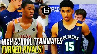 High School Teammates Turned AAU RIVALS! Cassius Stanley vs Scottie Pippen Jr \u0026 Kenyon Martin Jr!!